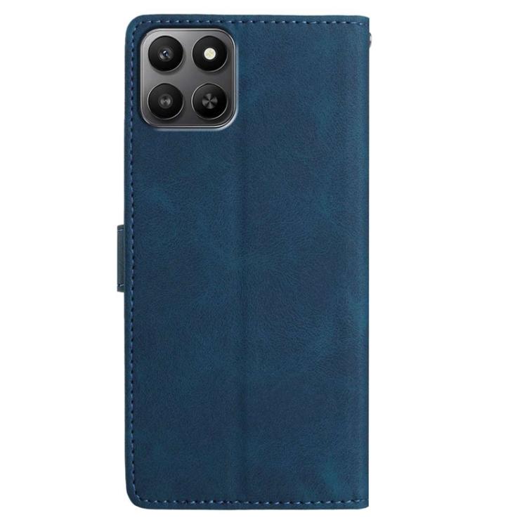 For Honor 400 Smart / X7d 5G Global Secret Garden Butterfly Pattern Leather Phone Case