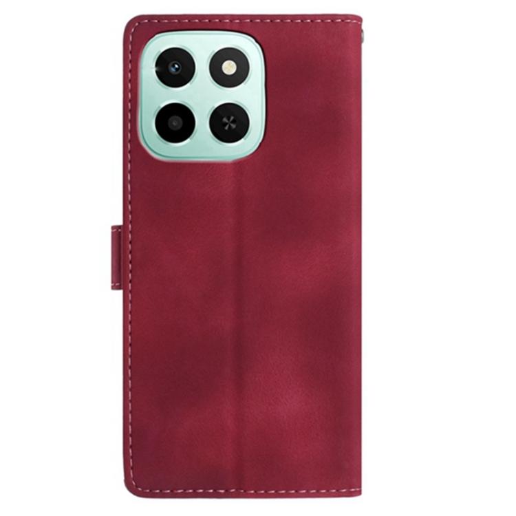 For Honor X6c 4G / X5b 4G Global Secret Garden Butterfly Pattern Leather Phone Case