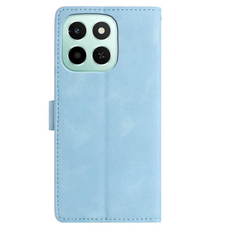For Honor X6c 4G / X5b 4G Global Secret Garden Butterfly Pattern Leather Phone Case