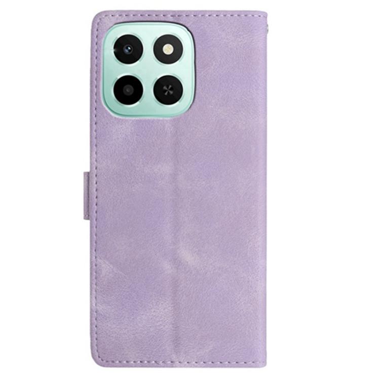 For Honor X6c 4G / X5b 4G Global Secret Garden Butterfly Pattern Leather Phone Case