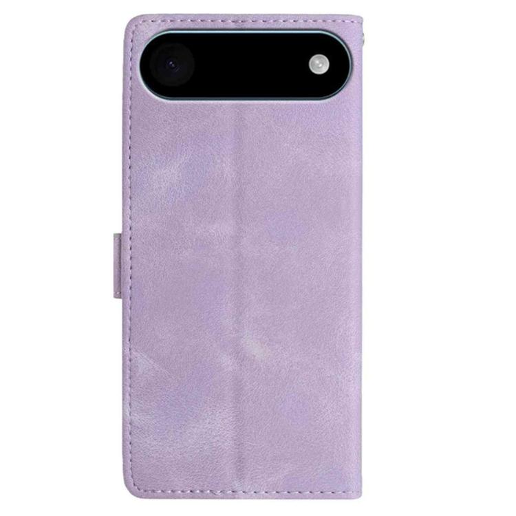 For iPhone Air Secret Garden Butterfly Pattern Leather Phone Case