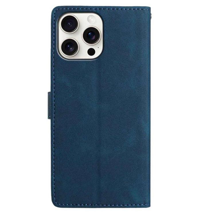 For iPhone 14 Pro Secret Garden Butterfly Pattern Leather Phone Case