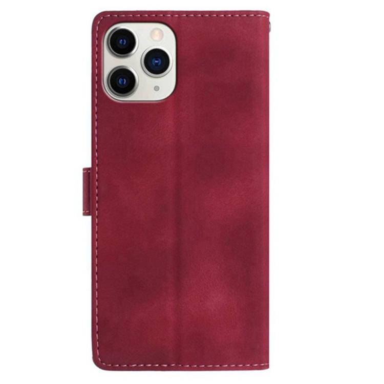 For iPhone 11 Pro Max Secret Garden Butterfly Pattern Leather Phone Case