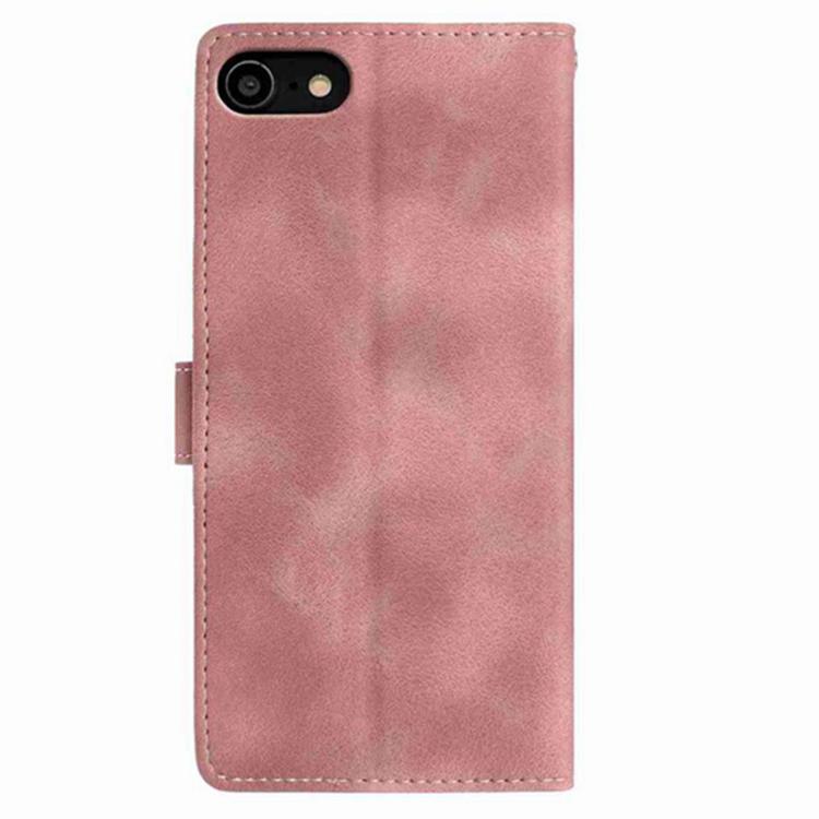 For iPhone 6 / 7 / 8 / SE Secret Garden Butterfly Pattern Leather Phone Case