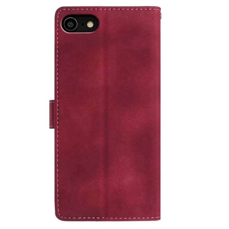 For iPhone 6 / 7 / 8 / SE Secret Garden Butterfly Pattern Leather Phone Case