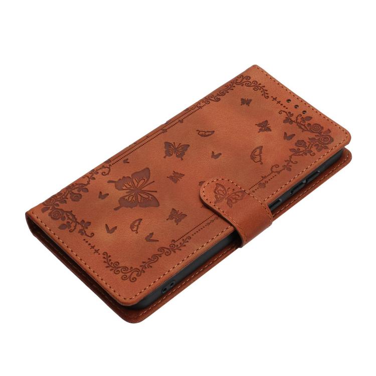 For iPhone XS Secret Garden Butterfly Pattern Leather Phone Case