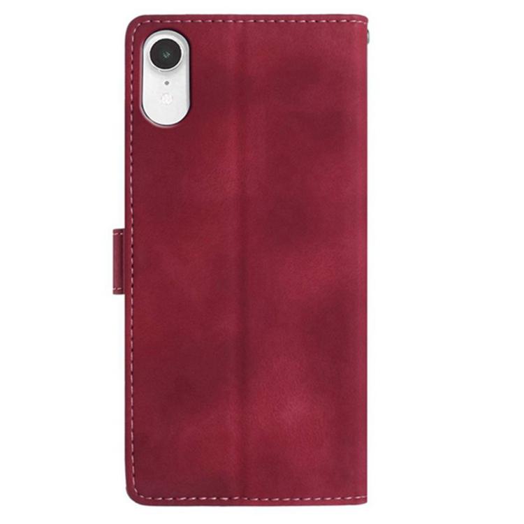For iPhone XR Secret Garden Butterfly Pattern Leather Phone Case