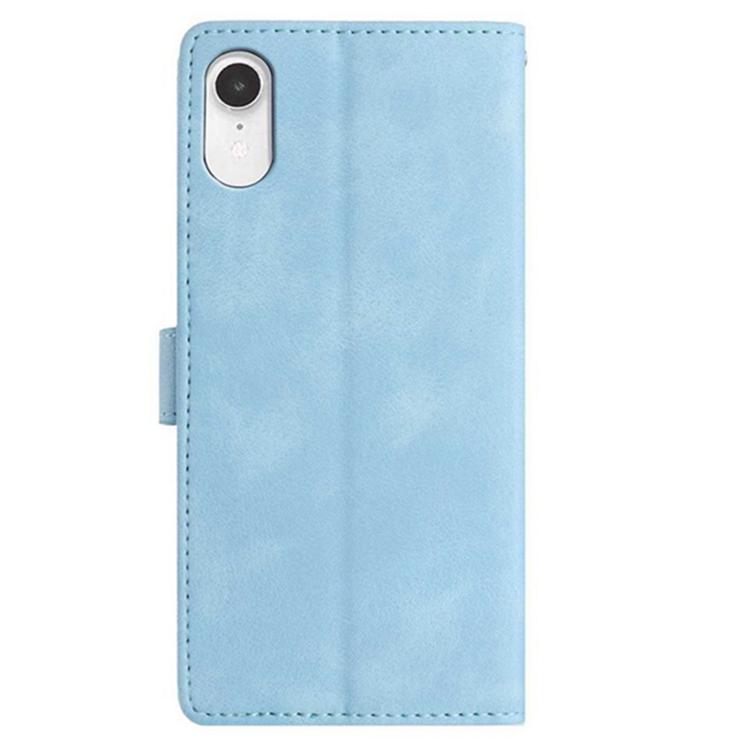 For iPhone XR Secret Garden Butterfly Pattern Leather Phone Case