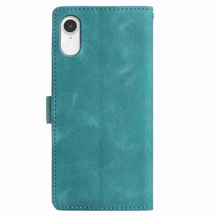 For iPhone XR Secret Garden Butterfly Pattern Leather Phone Case
