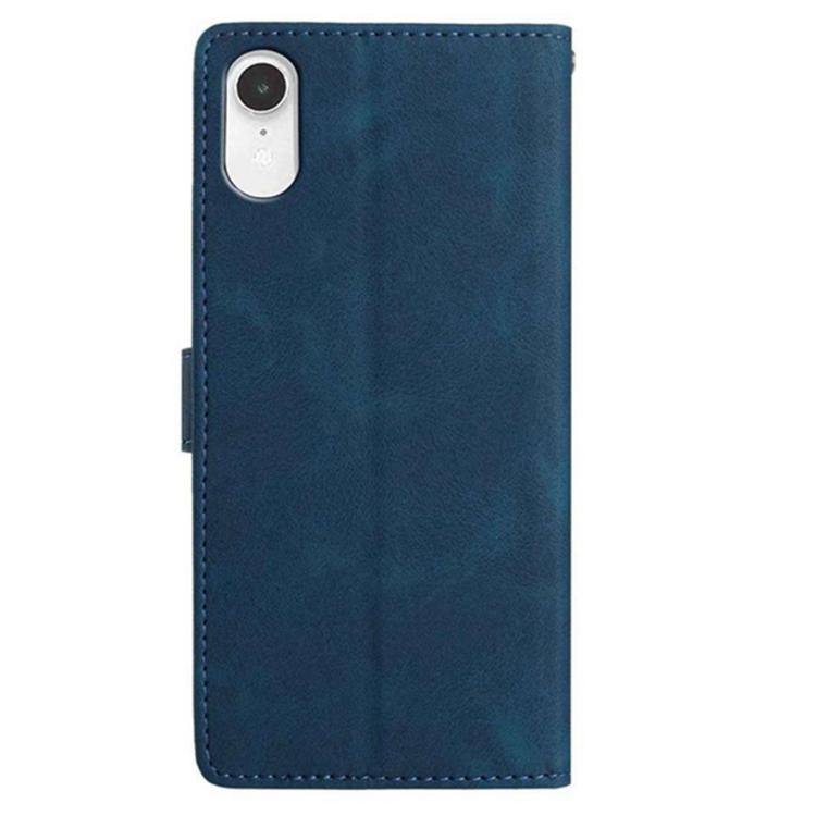 For iPhone XR Secret Garden Butterfly Pattern Leather Phone Case