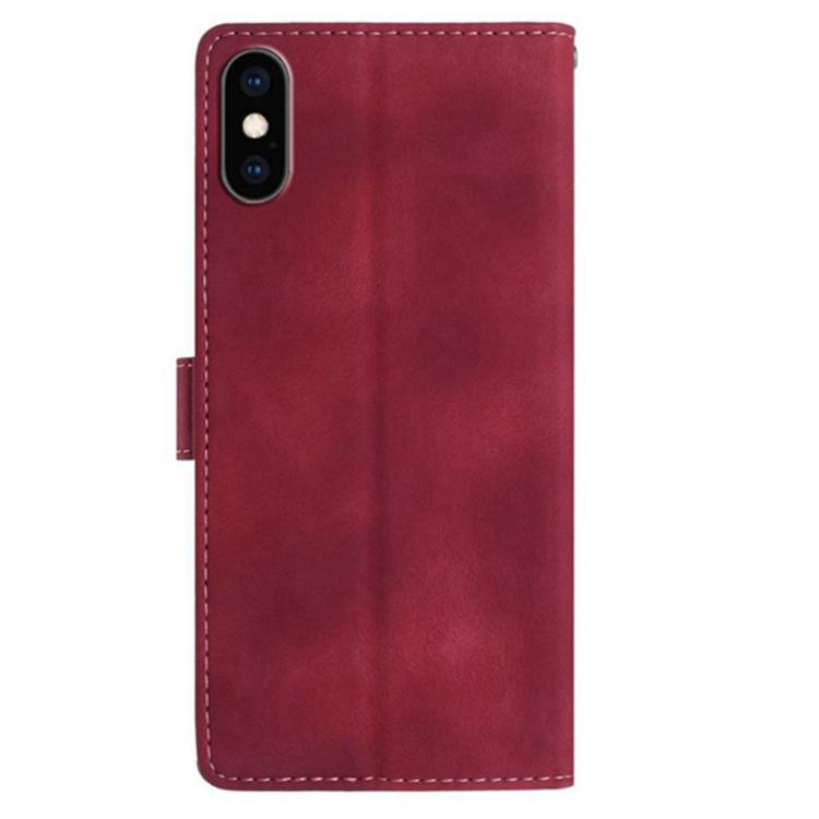 For iPhone XS Max Secret Garden Butterfly Pattern Leather Phone Case