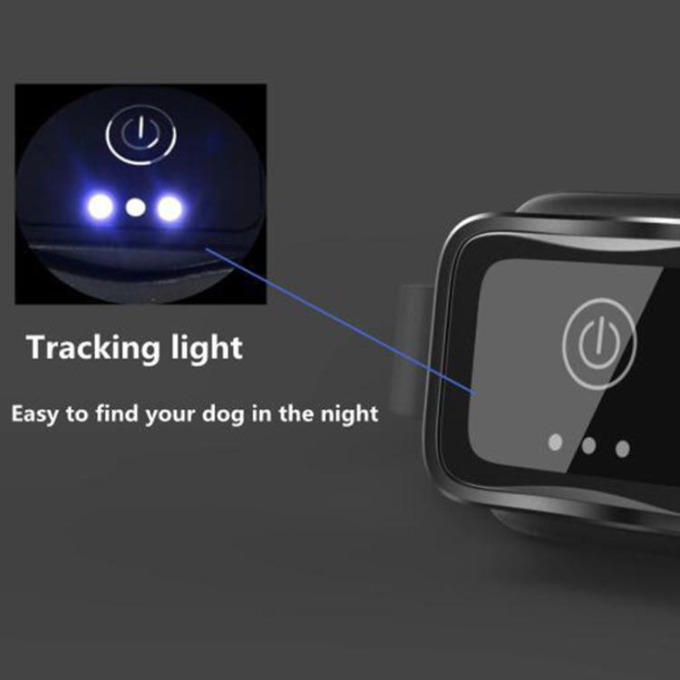 Remote Control Electric Shock Vibration Warning Pet Barking Stopper Waterproof Electronic Collar, Specification:1 Drag 1 - Black
