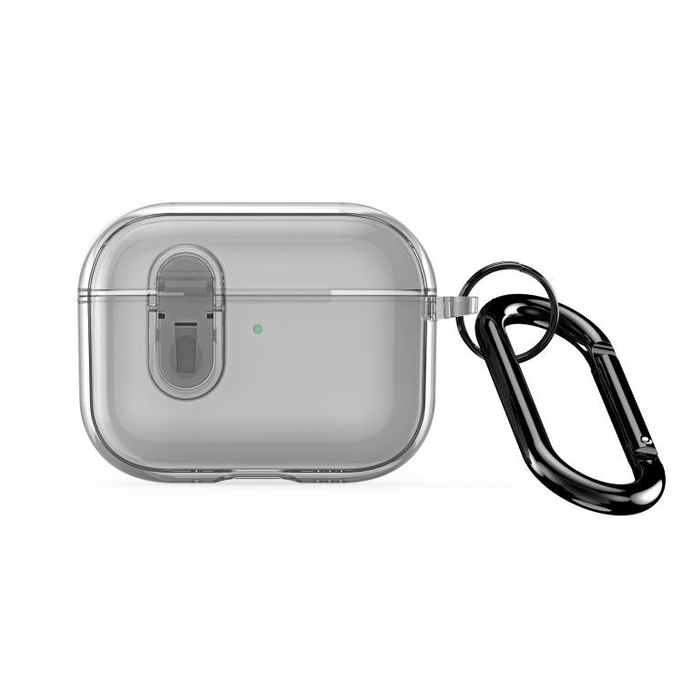 For AirPods Pro 3 DUX DUCIS PECL Series Split Transparent Earphone Case with Hook