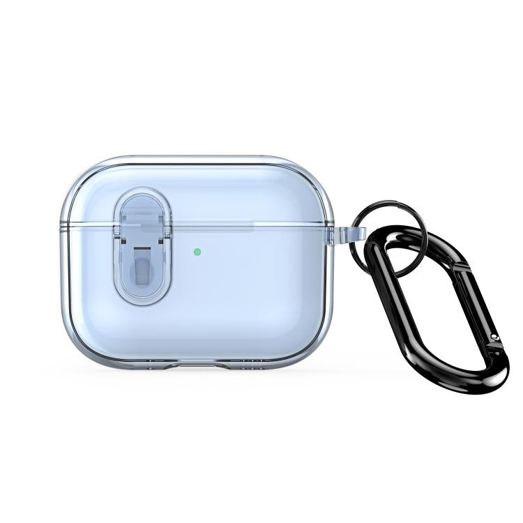 For AirPods Pro 3 DUX DUCIS PECL Series Split Transparent Earphone Case with Hook