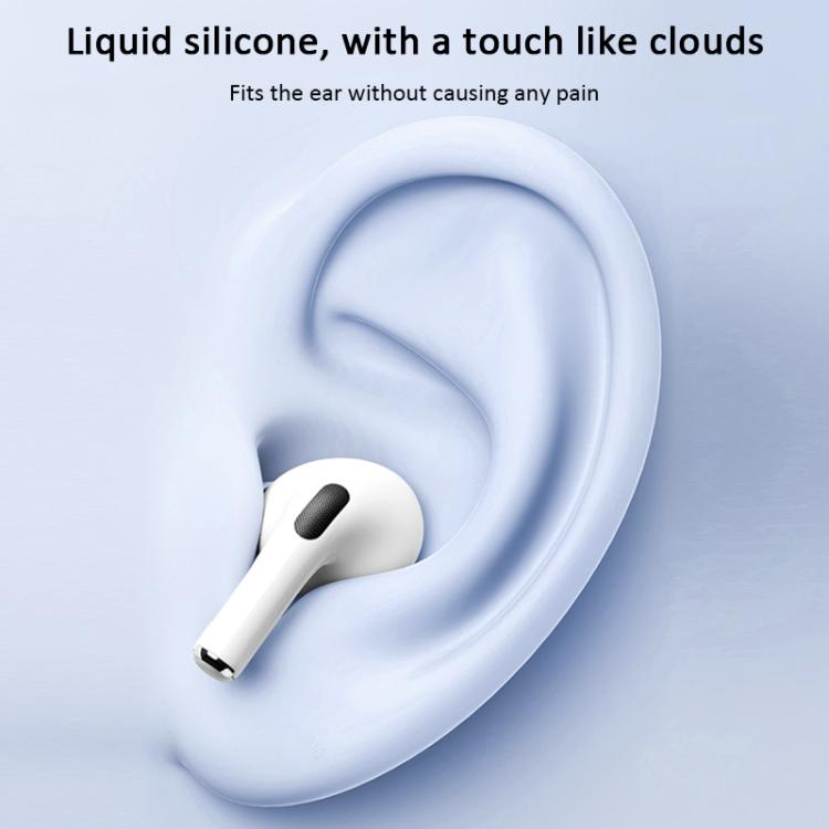 For AirPods Pro 2 / 1 XDcase 3 Pairs Silicone Earplugs with Pressure Relief Holes L / M / S Size