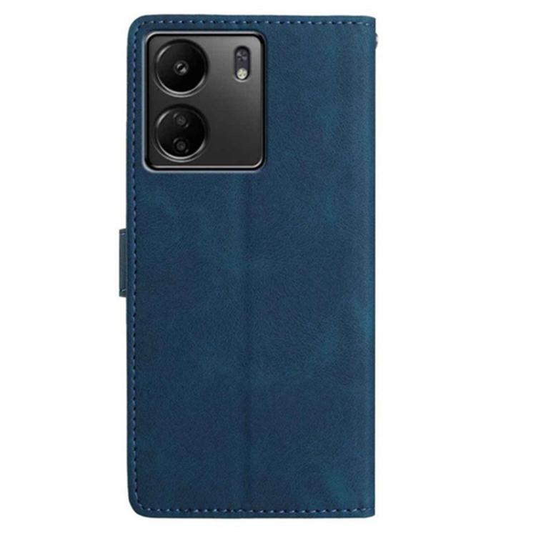 For Redmi 13C 4G Global Secret Garden Butterfly Pattern Leather Phone Case