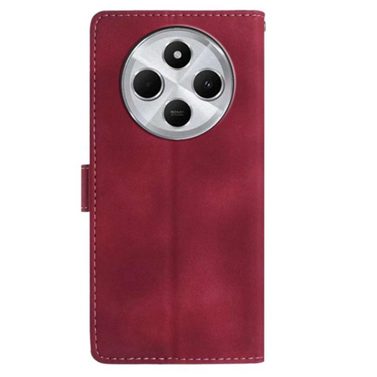 For Redmi 14C 4G Secret Garden Butterfly Pattern Leather Phone Case