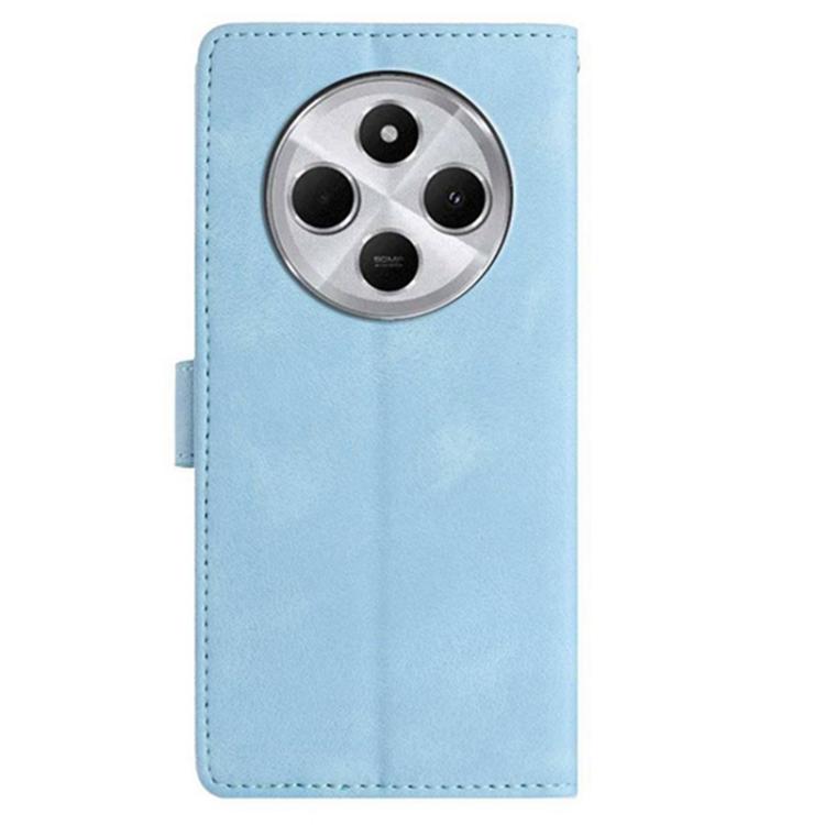 For Redmi 14C 4G Secret Garden Butterfly Pattern Leather Phone Case