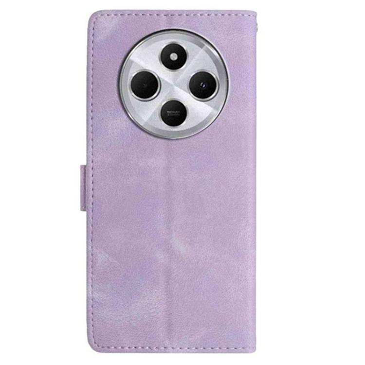 For Redmi 14C 4G Secret Garden Butterfly Pattern Leather Phone Case