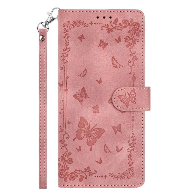 For Redmi 15 5G / 4G EU 171mm Secret Garden Butterfly Pattern Leather Phone Case