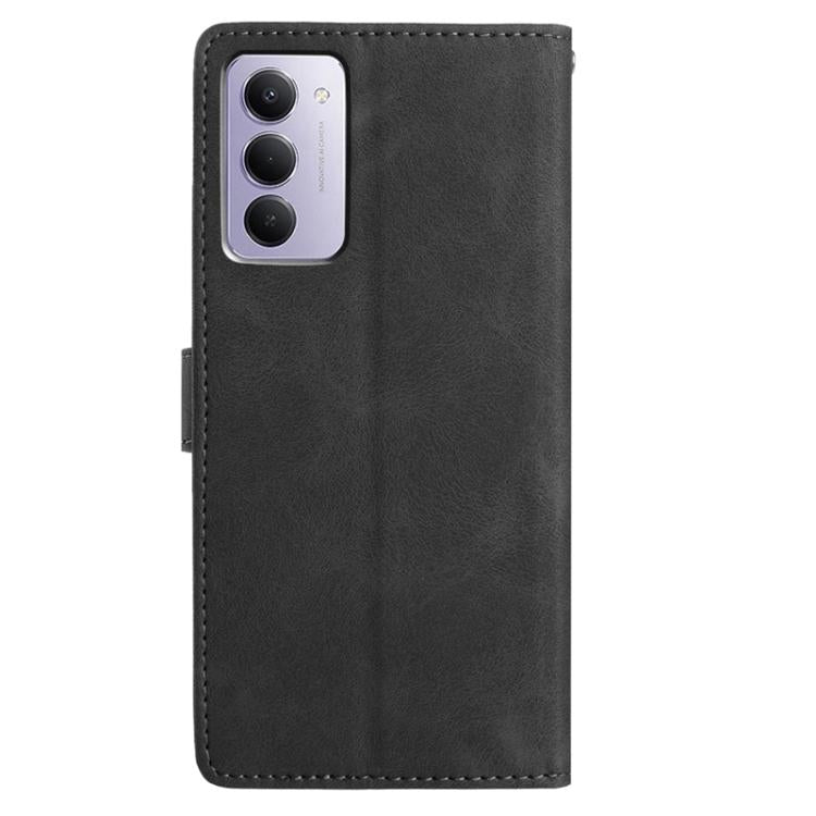 For Redmi 15 5G / 4G EU 171mm Secret Garden Butterfly Pattern Leather Phone Case