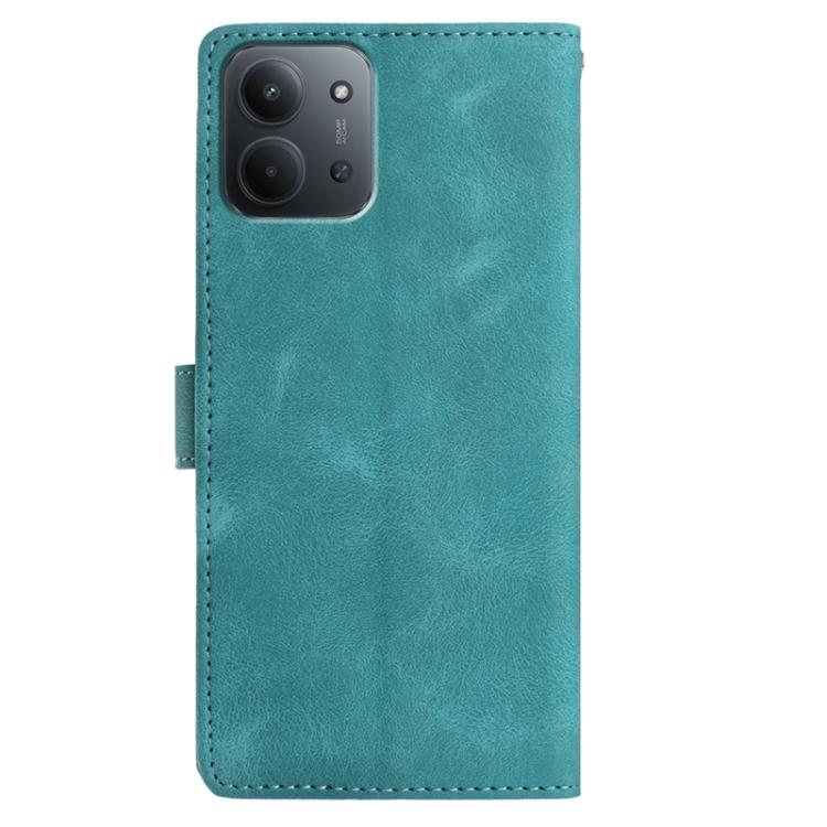 For Redmi 15C 5G / 4G EU 173mm Secret Garden Butterfly Pattern Leather Phone Case