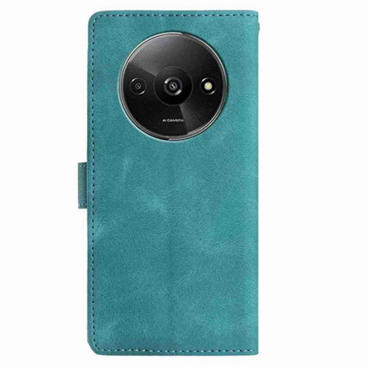 For Redmi A3 Secret Garden Butterfly Pattern Leather Phone Case
