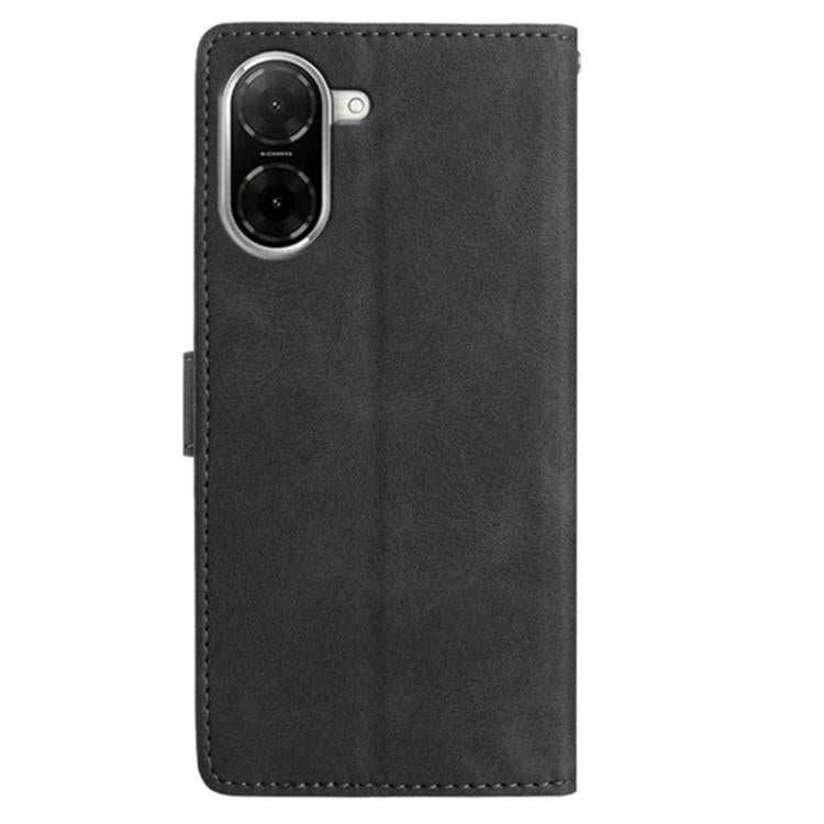 For Redmi A5 4G 173.3mm Secret Garden Butterfly Pattern Leather Phone Case