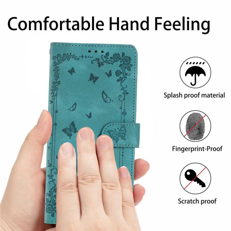 For Redmi Note 14 Pro 5G Secret Garden Butterfly Pattern Leather Phone Case