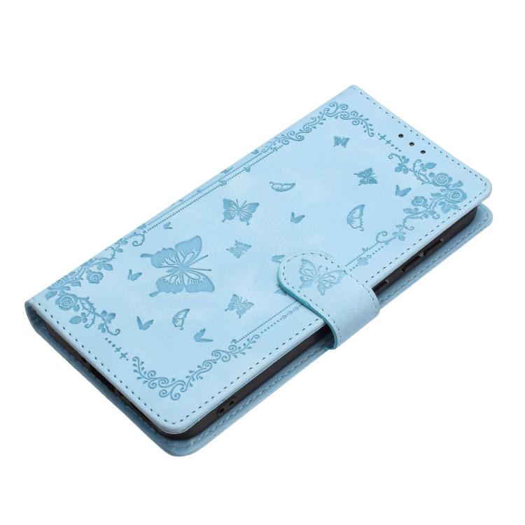 For Redmi Note 14 Pro 5G Secret Garden Butterfly Pattern Leather Phone Case