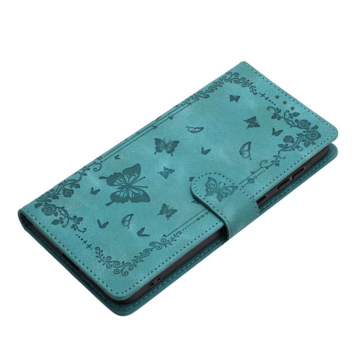 For Redmi Note 14 Pro 4G Secret Garden Butterfly Pattern Leather Phone Case