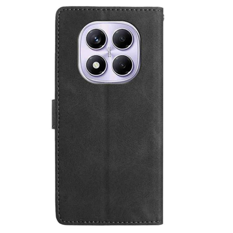 For Redmi Note 14 Pro 4G Secret Garden Butterfly Pattern Leather Phone Case