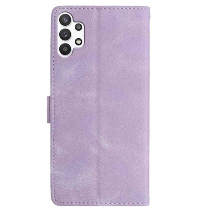 For Samsung Galaxy A32 5G Secret Garden Butterfly Pattern Leather Phone Case