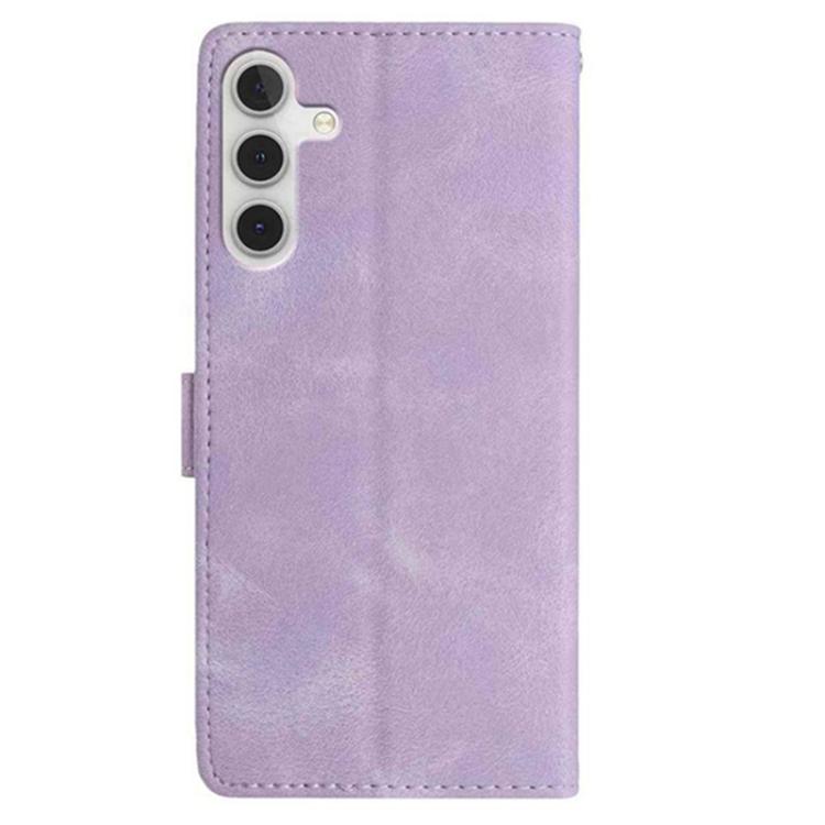 For Samsung Galaxy A35 5G Secret Garden Butterfly Pattern Leather Phone Case
