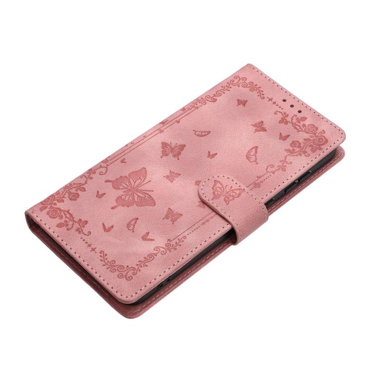 For Samsung Galaxy A53 5G Secret Garden Butterfly Pattern Leather Phone Case