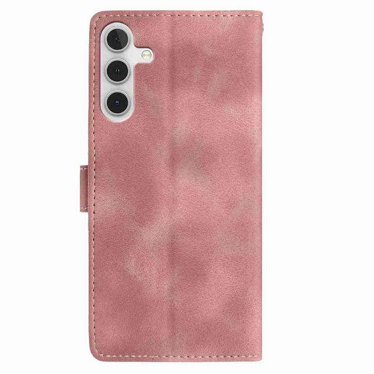 For Samsung Galaxy A55 5G Secret Garden Butterfly Pattern Leather Phone Case