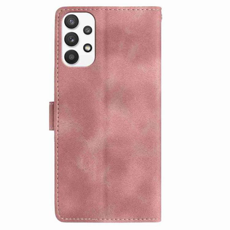 For Samsung Galaxy A73 Secret Garden Butterfly Pattern Leather Phone Case