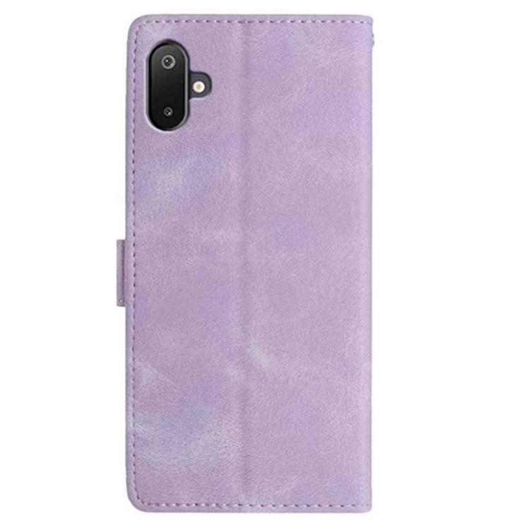 For Samsung Galaxy F06 5G Secret Garden Butterfly Pattern Leather Phone Case