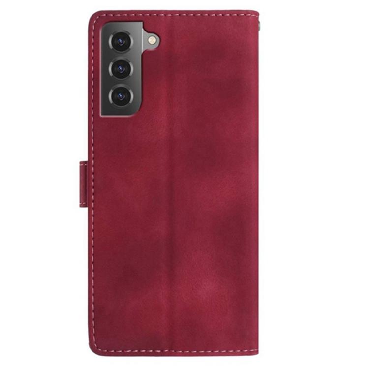 For Samsung Galaxy S22 5G Secret Garden Butterfly Pattern Leather Phone Case
