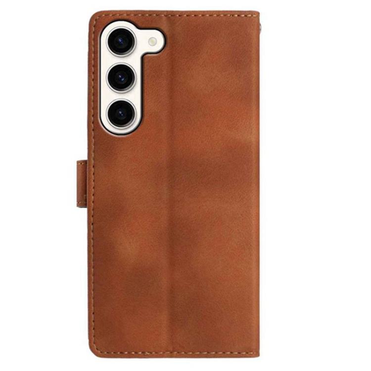 For Samsung Galaxy S23 5G Secret Garden Butterfly Pattern Leather Phone Case