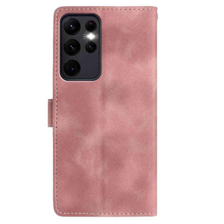 For Samsung Galaxy S23 Ultra 5G Secret Garden Butterfly Pattern Leather Phone Case