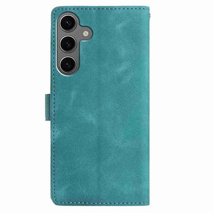 For Samsung Galaxy S25 5G Secret Garden Butterfly Pattern Leather Phone Case