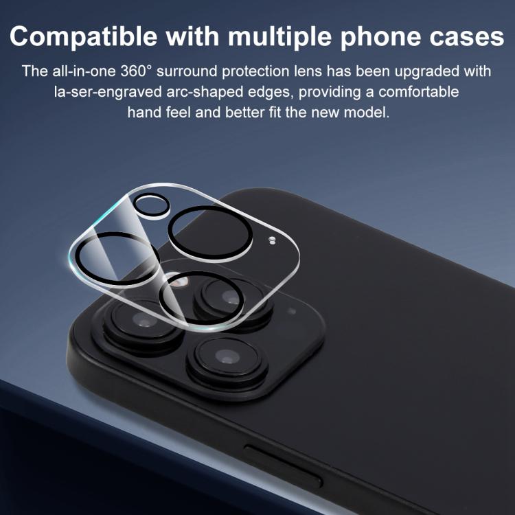 For iPhone 14 Pro / 14 Pro Max XDcase Silkscreen Integrated Tempered Glass Back Camera Film