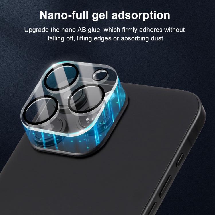 For iPhone 13 Pro / 13 Pro Max XDcase Silkscreen Integrated Tempered Glass Back Camera Film