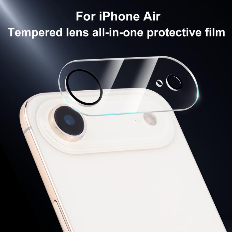 For iPhone Air XDcase Silkscreen Integrated Tempered Glass Back Camera Film