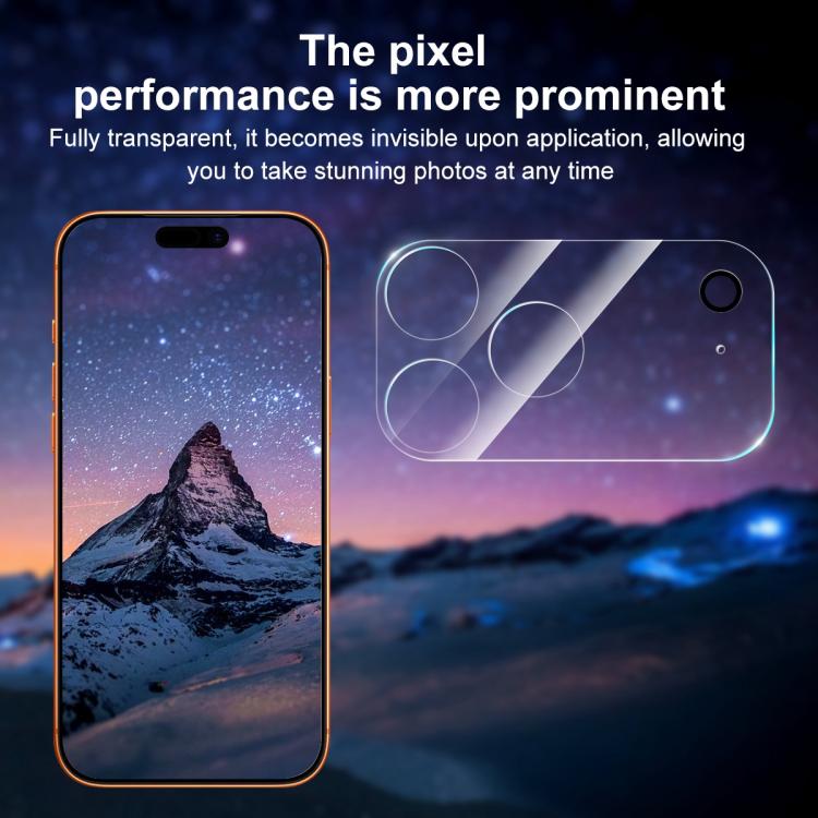 For iPhone 17 Pro Max XDcase Transparent Integrated Tempered Glass Camera Film