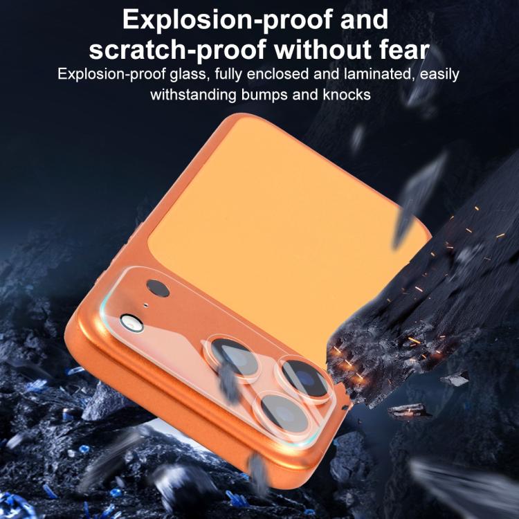 For iPhone 17 Pro Max XDcase Transparent Integrated Tempered Glass Camera Film