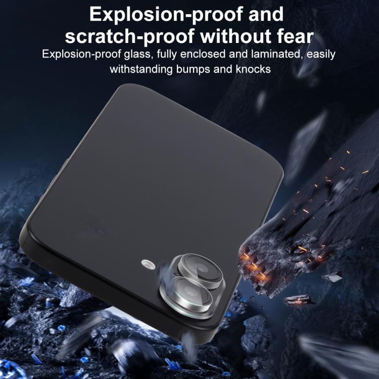 For iPhone 17 XDcase Transparent Integrated Tempered Glass Camera Film