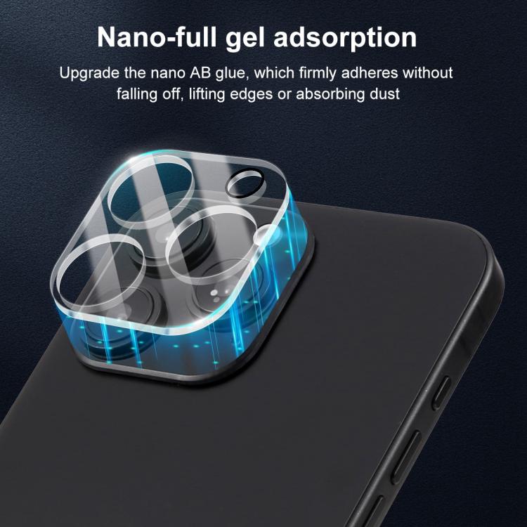 For iPhone 13 Pro / 13 Pro Max XDcase Transparent Integrated Tempered Glass Camera Film