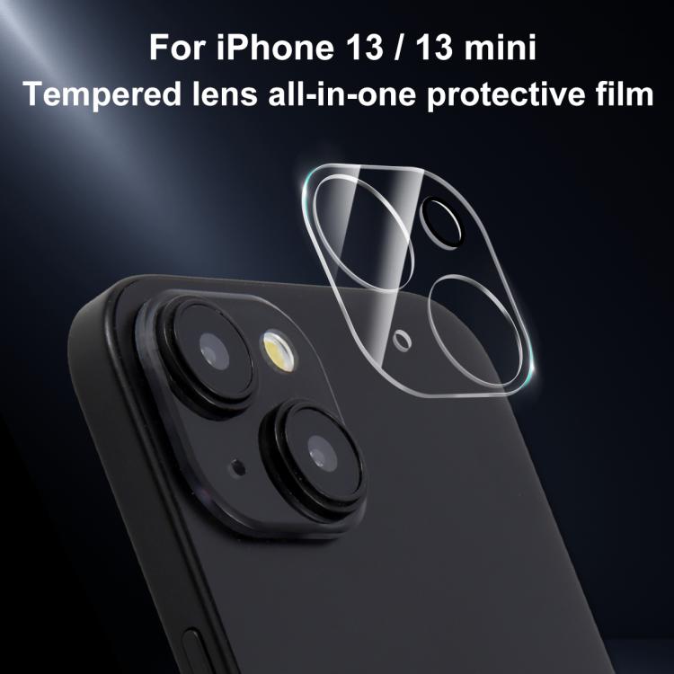 For iPhone 13 / 13 mini XDcase Transparent Integrated Tempered Glass Camera Film